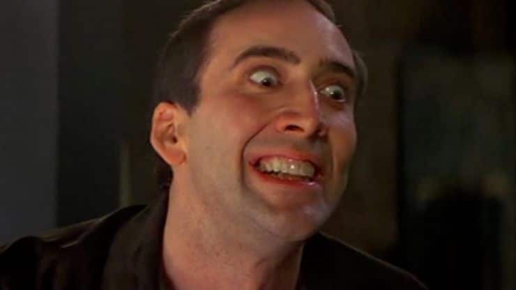 Bez twarzy Nicolas Cage