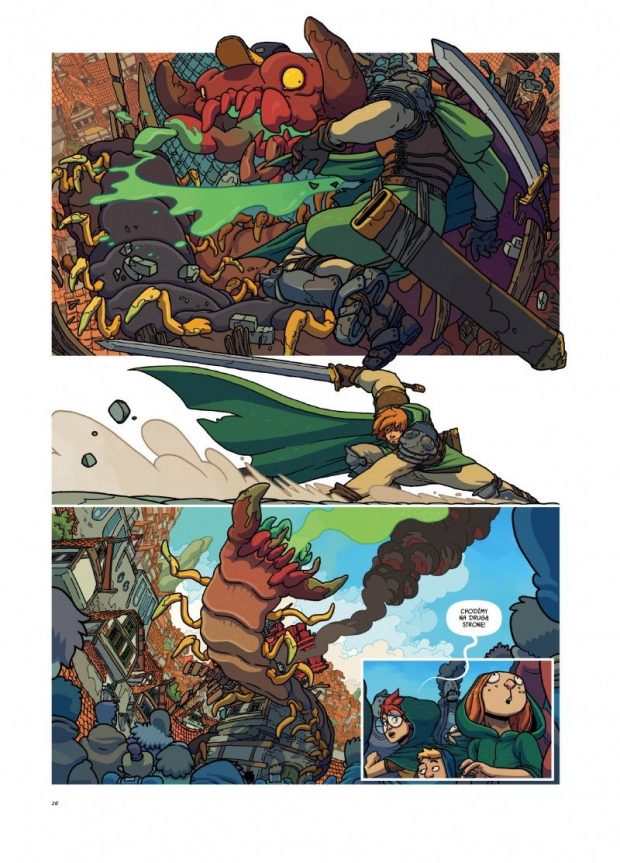 Rycerz  JAnek komiks Kultura Gniewu